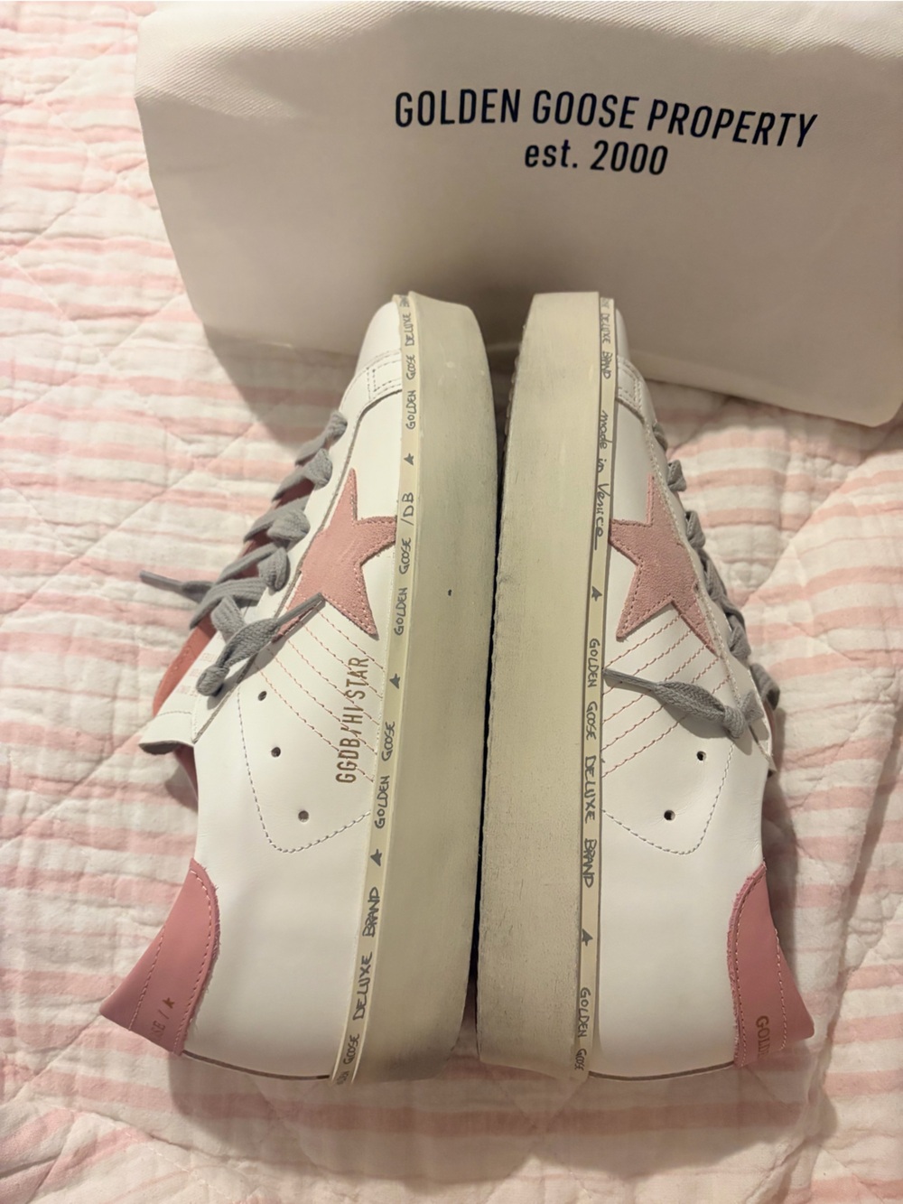 NWB RARE GOLDEN GOOSE PLATFORM SNEAKERS